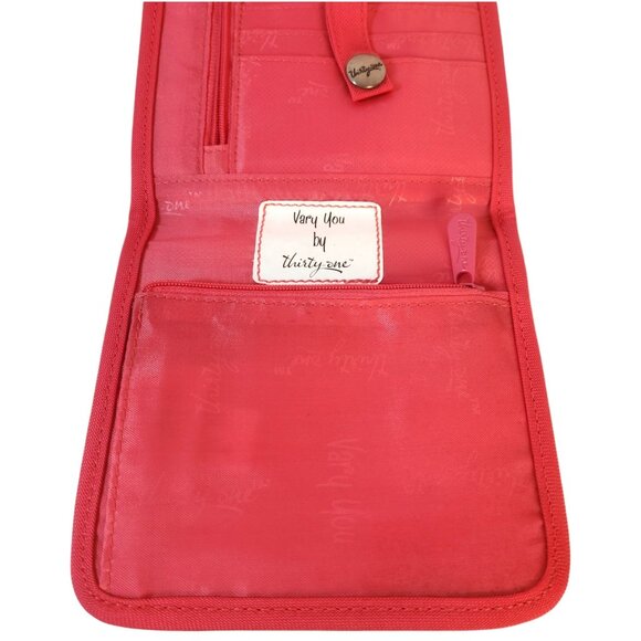 Thirty-One Pink Women's “Vary You" Miini Crossbody Bag Messenger Organizer NEW - Picture 12 of 14
